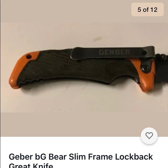 Gerber lock back knife - Picture 5 of 7